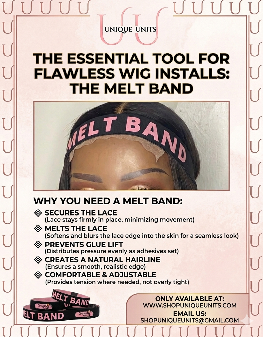 Elastic melt band