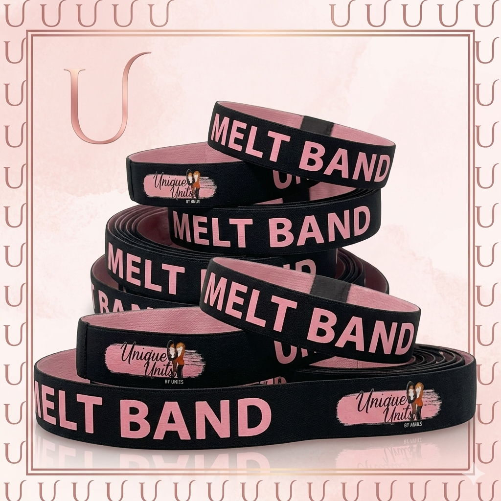 Elastic melt band